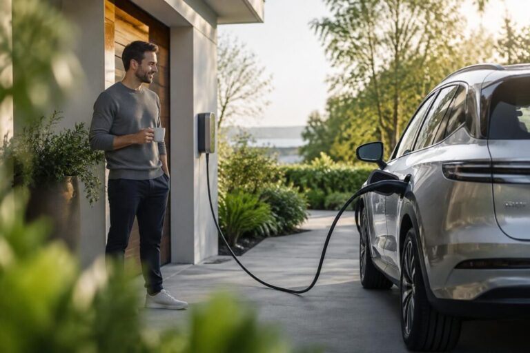 découvrez comment une borne de recharge à domicile simplifie la recharge de votre ve et réduit le stress au quotidien.